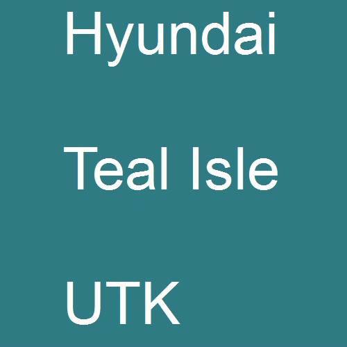 Hyundai, Teal Isle, UTK.